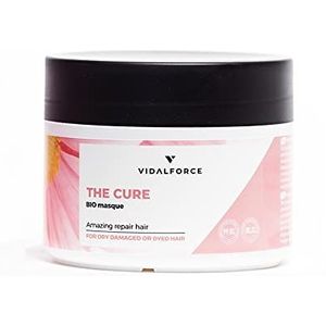 THE CURE Masque, Masker voor droog en beschadigd haar met 26 krachtige natuurlijke actieve ingrediënten waaronder organische kokosolie of Arganolie voor het haar