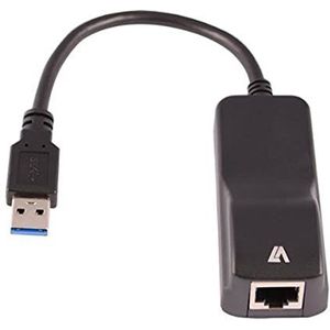 V7 CBLUSB3RJ-1E USB 3.0 naar Ethernet Netwerk Adapter (compatibel met Nintendo Switch)