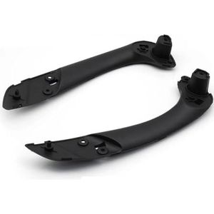 HLWXMDZ Voor R&enault Voor Megane 3 MK3 Fluence 2008-2016 Auto Voor Links Rechts Binnendeur Handgreep Grip 809540001R 809600007R Binnendeurgreep(Zwart,1 pair)