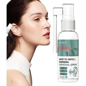 Miake Waxverwijderaar voor oren, verwijdering van oorsmeer, oorreiniger verlicht tinnitussymptomen en beltonen met spray-design voorkomen gehoorverlies en oorreinigingsproblemen