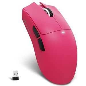 MAMBASNAKE X ATTACK SHARK X11SE Draadloze Gamingmuis-22000 DPI,PixArt PAW3311 sensor,BT/2.4G/Bedraad,59g lichtgewicht, 2000W klikken,40G acceleratie,lange batterijduur,driver support,Win/Mac-Besrood