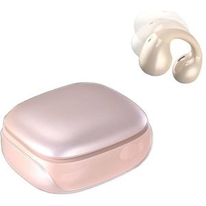 Oor Clip Oordopjes Clip Op Draadloze Oor Clip Hoofdtelefoon Bluetooth Open Oor Bone Geleiding Hoofdtelefoon Bluetooth Open Oor Beengeleiding Oordopjes Hoofdtelefoon Oortelefoon Oordopjes Huidskleur