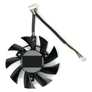 75MM FD8015U12D Koelventilator voor ASUS voor GTX 1660 SUPER Ti RX 5700 XT TUF X3 OC Grafische Kaart PLA08015S12HH T128015SU(Black B-Fan)