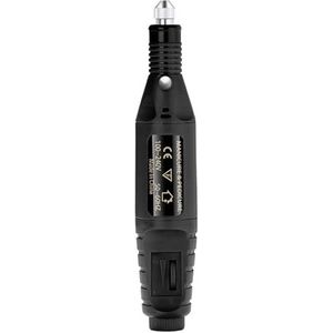 Draagbare professionele elektrische nagelboormachine, manicure-instrumenten, pedicure-boorset, familie-nagelvijl, nagelboorapparatuur(Black-1,USB Plug)