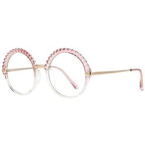 Halloween cadeau, Brilmonturen Rond Multicolor(Pink)