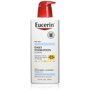 Eucerin - Daily Hydration Lotion - SPF 15 - Fragrance Free - 500 ml