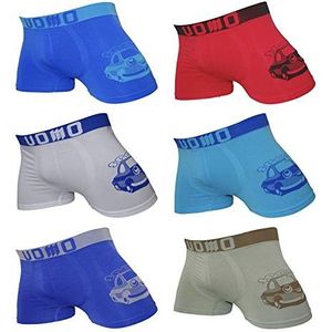 SaoTi 12 slimfit boxershorts voor heren, naadloos, zacht en comfortabel, kleurrijk, modern, Verpakking met 12 gestreepte boxershorts, XL-XXL