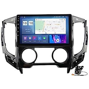 Android 14 Auto Stereo Radio voor M-itsubishi L200 2015-2019 GPS Navigatie 9In Touchscreen MP5 Mediaspeler Video-ontvanger Ondersteuning Wifi 4G DSP Carplay,M700s