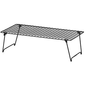 IKEA - GREJIG - Opvouwbaar Schoenenrek - Zwart - Stalen Plank - 3 Paar