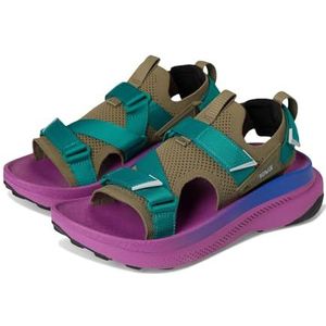 Teva Dames Aventrail schoen sport sandaal, verbrand olijf/levendig violet 1, 5 UK, Verbrande Olijf Vivid Violet 1, 38 EU
