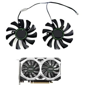 75MM 2Pin HA8010H12F-Z Koelventilator voor MSI voor GeForce GTX 1650 SUPER VENTUS XS Grafische Kaart