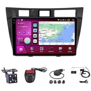 Android Double Din Car Stereo 9 Inch Touchscreen Autoradio Autotoebehoren Multimedia Stuurwielbediening met Navigatie Plug And Play Voor Toyota Mark II 9 2000-2007 (Size : M100S WIFI 1G+16G)