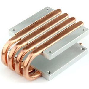 Streacom - HT4 - Processorkoeler - Zilver - Voor Passieve Behuizingen