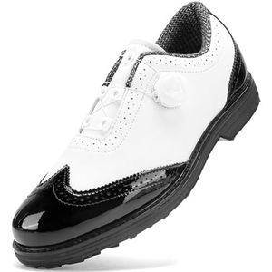 PENXZT Waterdichte golfschoenen voor heren en dames, waterdichte outdoor casual golfsneakers, antislip veterschoenen, allweather voor golftraining,B,39 EU