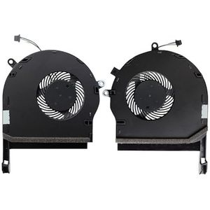 For Asus Rog Tuf Gaming FX504 FX504G FX504GE FX504GM FX504GD FX504FE FX80 FX80G FX80GE ZX80GD FX8Q GTX1050 CPU GPU Fan koeler (Color : CPU and GPU)