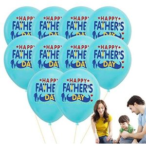 Happy Dad's Day Ballonnen - Het van Vaderdag Feestartikelen 10 stuks | Beste vader ter wereld Brief Folie Ballon voor vader Verjaardagsfeestje Levert Home Decor Ximan