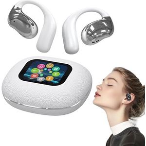 Ai Headphones Language Translation, Language Translator Earbuds, Translation Earbuds Real Time, Earbud Translator in Real Time, Ai Translator Earbuds (White)