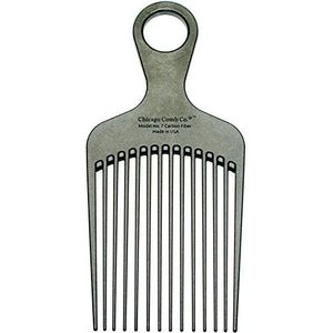 Chicago kam Beard kam model n.7 Long Teeth 15,2 cm koolstofvezel, per stuk verpakt (1 x 200 g)