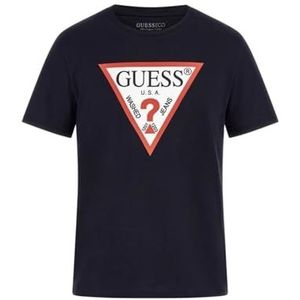 T-shirt uomo Guess logo triangolo blu ES24GU20 M2YI71I3Z14 M