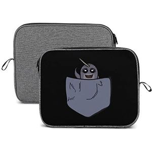 Narwhal Pocket Buddy Laptop Sleeve Case Beschermende Notebook Draagtas Reizen Aktetas 13 inch