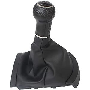 TUANZUN Versnellingspookknop, auto versnellingspookknop geschikt voor Seat Ibiza 2002-2008 Shift Lever Handbal Shift Head Hoge kwaliteit versnellingskop (5 bestanden)