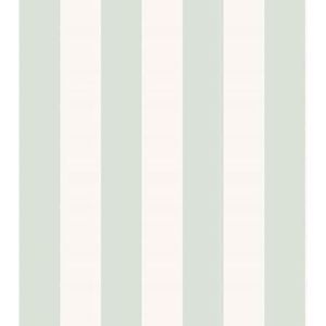 behang strepen groen 53 cm x 10.05 m - van Sanders & Sanders