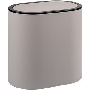 eluno - Cosmetica-emmer - Taupe - 6 Liter - Met Kanteldeksel