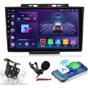Android 14 Autoradio Navi voor G-reat Wall H5 2010-2017 9 ""Screenradio met draadloze carplay Android Auto GPS Navigatieondersteuning Bluetooth 5.0 HIFI FM 5G-WiFi SWC MIC-camera,M200s