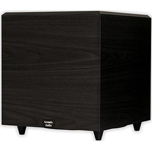 Acoustic Audio PSW-12 500 Watt 12-Inch Down Firing Powered Subwoofer (Black)