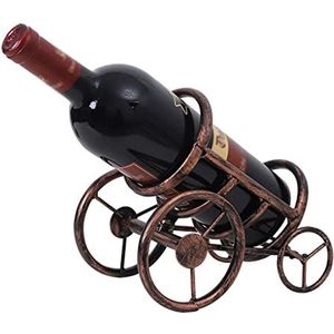 Wijnrek Flessenrek Creative Retro Fort Wine Rack Dikte Iron Wijnfles Houders Woonkamer Decor Wijn Display Stand Home Opslagrekken Wijnstandaard