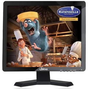 Upinva 17 Inch Monitoring Scherm Ondersteunt HDMI AV BNC VGA USB-ingang Interface Camera Display Ingebouwde Speaker 1280 x 1024 resolutie
