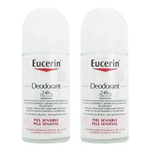 Eucerin Deodorant Roll On 24h 50mlx2