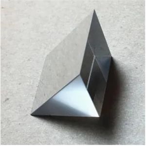 Prisma's & Caleidoscopen K9 Optische Verwerking Rechte hoek Prisma 90 Graden Reflectie Hellend Prisma Lens Verwerking Wetenschap Klaslokaal Optica Kits