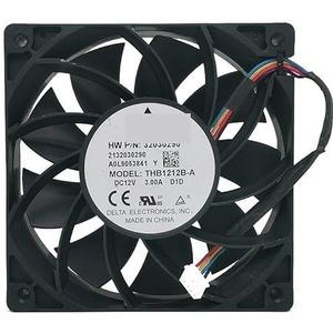 Voor delta THB1212B-A 12025 12V 3.00a 12cm gewelddadige vierdraads PWM-koelventilator Q(2-wire B1 plug)