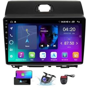 Android 13 QLED Autoradio voor Kia Ray 2011-2017 - Ingebouwde DSP/Carplay/Android Auto - Camera + DVR - 9 inch 2 Din - Stuurbediening - FM RDS DAB Radio - Bluetooth 5.0(NF-1)
