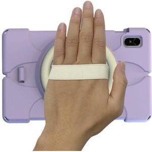 Case Geschikt for Lenovo Legion Y700 TB-9707F TB-9707N 8.8 ""Silicon Zachte Beschermende Etui Shell 2022 Tablet Case Kids cover(Color:Purple)