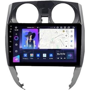 Android 14 Autoradio Stereo voor N-issan Note (2012-2019) 9 Inch Touchscreen Multimedia Speler met Draadloze Carplay 2 Din GPS Navigatie FM RDS Bluetooth 5G-WiFi SWC DSP,M100s