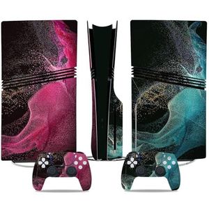 Voor PS5 PRO Skin Digital Edition Console En Controller Vinyl Cover Skins Wraps Krasbestendig, Compatibel Met Voor PS5 Digital Edition Pro 88323 Geen Schuimvorming Bubbelvrij