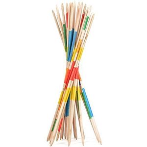 Ocean 5 XXL Mikado | 80 cm reuzenmikado | het klassieke gezelschapsspel als outdoor houten speelgoed | Mikado spel kinderen | Jumbo behendigheidsspel voor groot en klein