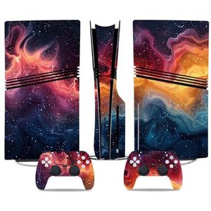 Voor PS5 PRO Skin Digital Edition Console En Controller Vinyl Cover Skins Wraps Krasbestendig, Compatibel Met Voor PS5 Digital Edition Pro 06275 Geen Schuimvorming Bubbelvrij