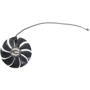 87MM PLD09220S12H T129215SU DC12V 0.55A 4Pin grafische kaartventilator voor EVGA voor RTX 3070 3080 Ti 3090 FTW3 voor ULTRA voor GAMING GPU-koeler(Black connector)