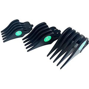 3 Stks Tondeuse Limit Kammen 32mm 38mm 51mm Snijbeschermer Attachment Zwart