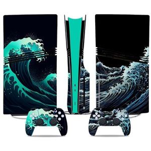 Voor PS5 PRO Skin Digital Edition Console En Controller Vinyl Cover Skins Wraps Krasbestendig, Compatibel Met Voor PS5 Digital Edition Pro 41744 Geen Schuimvorming Bubbelvrij