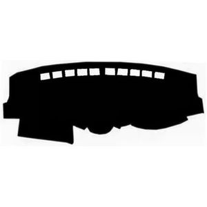 Auto Dashboard-afdekmat Voor Kia Voor Sorento BL LX XS 2003-2010 Auto Dashboardhoes Mat Pad Anti-UV Dashboard Zonnescherm Tapijt Accessoires Dashboard Light Proof Pad(Black(Black Edge) RHD)