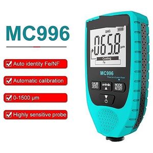 Laagdiktemeter, Laagdiktemeter MC996 Hoge precisie digitale autolakdetector Verfdiktemeter Autodiktetester(MC996)