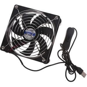 USB Router Koeler Ventilator DIY Set-Top Box Koeler met Netbescherming Desktop-Koelventilator Computer Ventilator