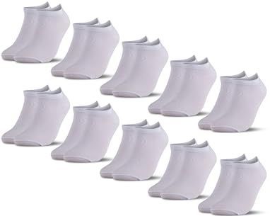 Occulto - Mikl - Enkelsokken - Wit - Pak van 10