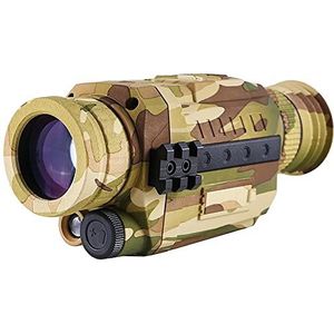 Monoculaire Camcorder Met Nachtzicht, Foto En Video Maken In Het Donker, Oplaadbare Batterij, For Jagen, Navigatie, Kamperen