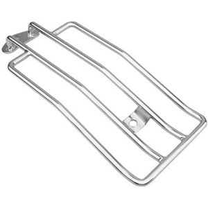 bagagedrager Motorfiets Achter Bagagerek Ondersteuning Plank Solo Zadel Voor Sportster Iron XL883 XL1200 X48 Custom Roadster 1985-2003 Motorfiets bagagedrager(Chrome)