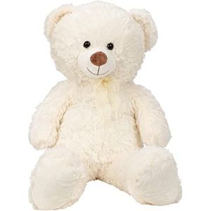 Teddybeer knuffelbeer XL wit 100 cm grote pluche beer knuffel zacht